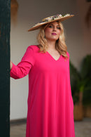 Vestido Savinna Fresa