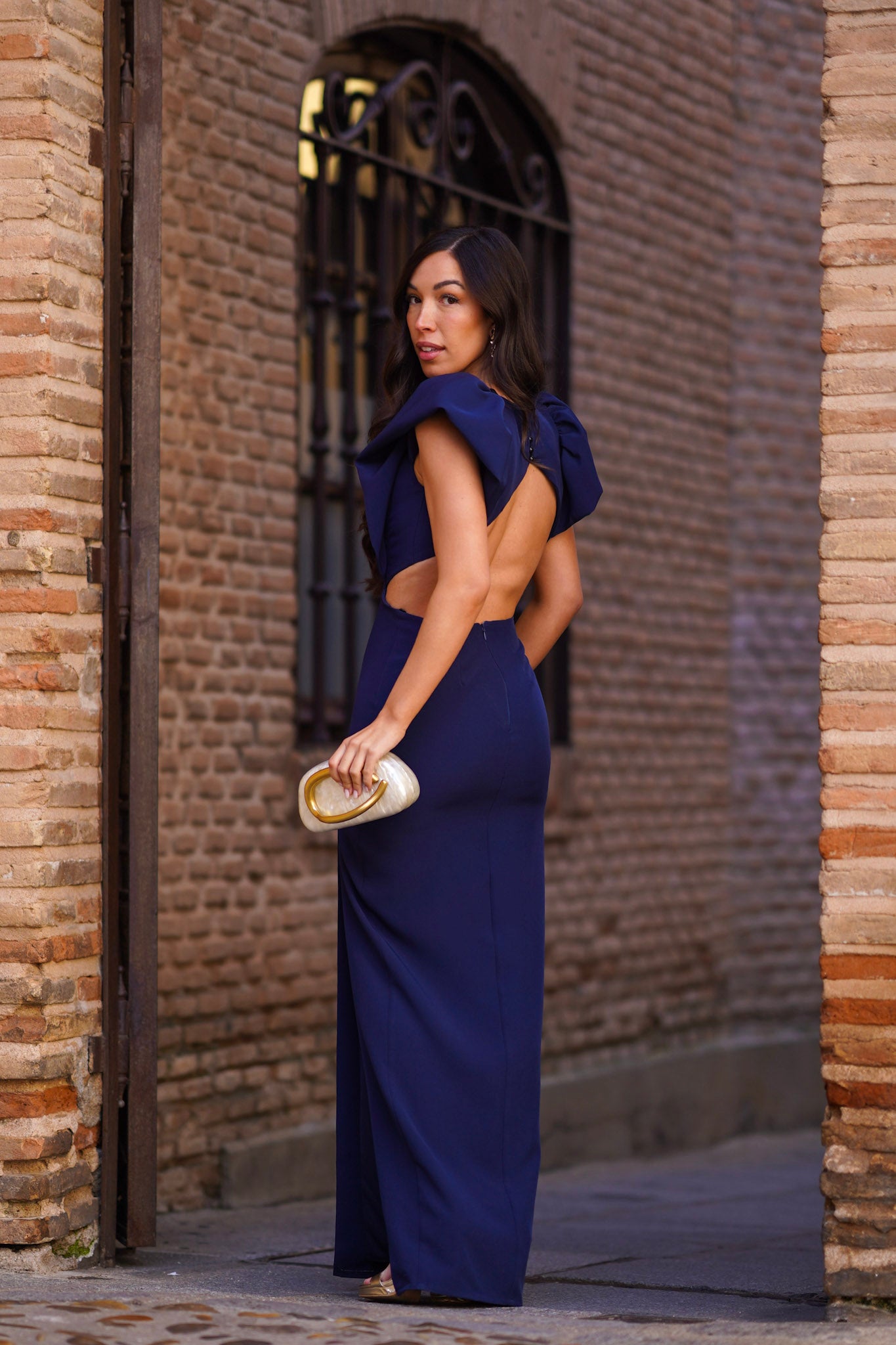 Vestido Enola Marino