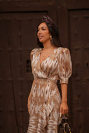 Vestido Otún Dorado