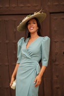 Vestido Andrea Verde Agua