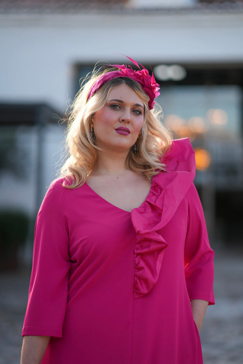 Vestido Laia Fucsia