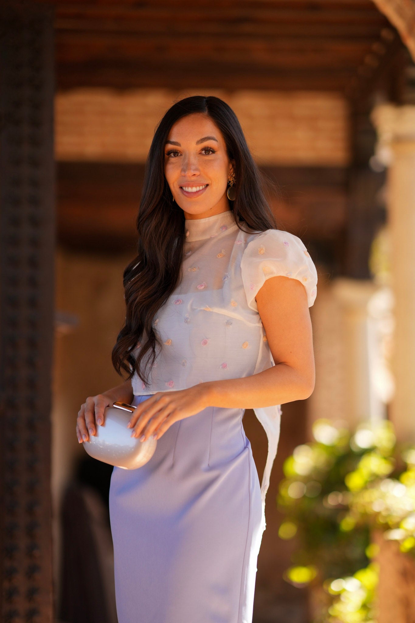 Vestido Penélope Celeste