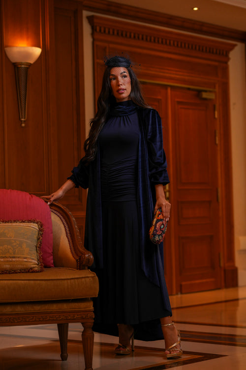 Vestido Belisa Marino