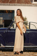 Vestido Afrodita Beige