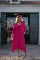 Vestido Laia Fucsia