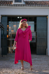 Vestido Laia Fucsia