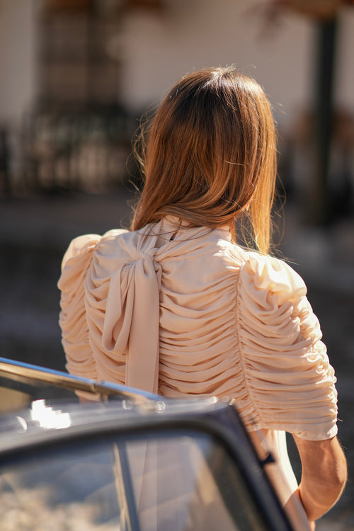Vestido Afrodita Beige