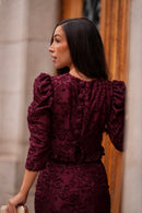 Conjunto Murillo Burdeos