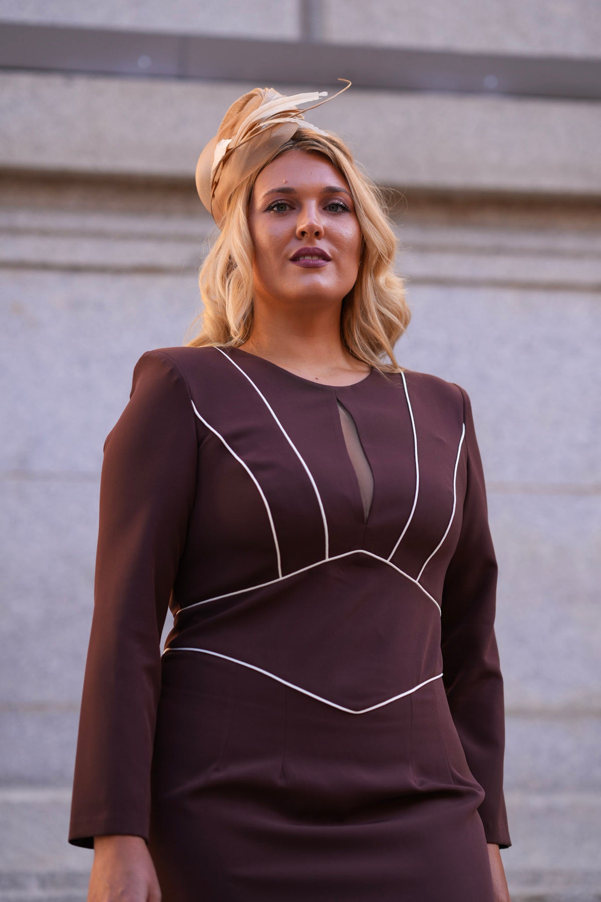 Vestido Rocío Chocolate