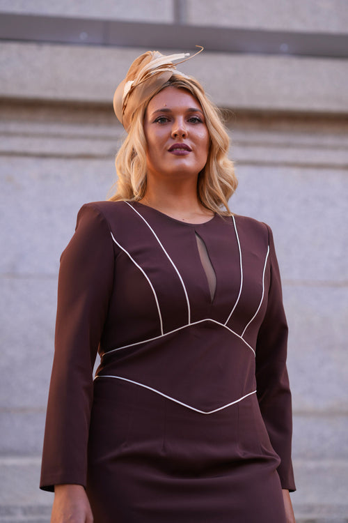 Vestido Rocío Chocolate