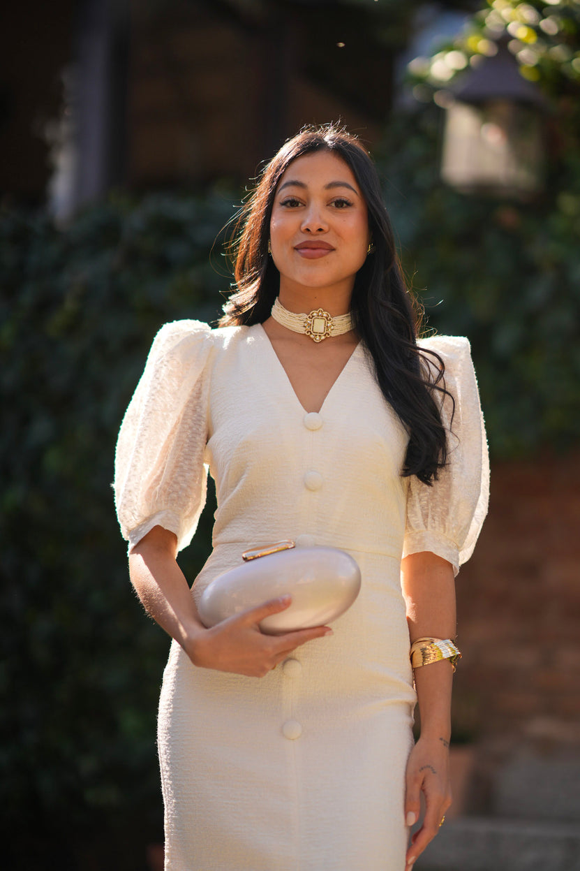 Vestido Lauren Beige
