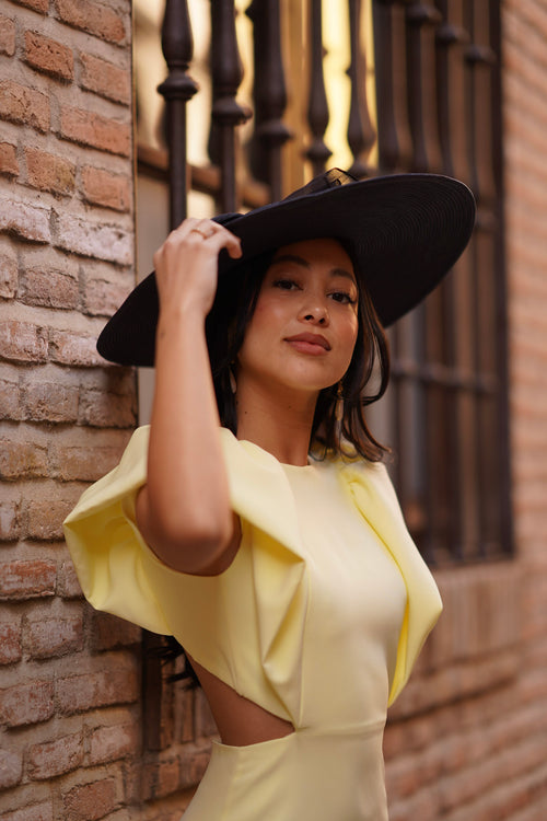 Vestido Enola Mantequilla