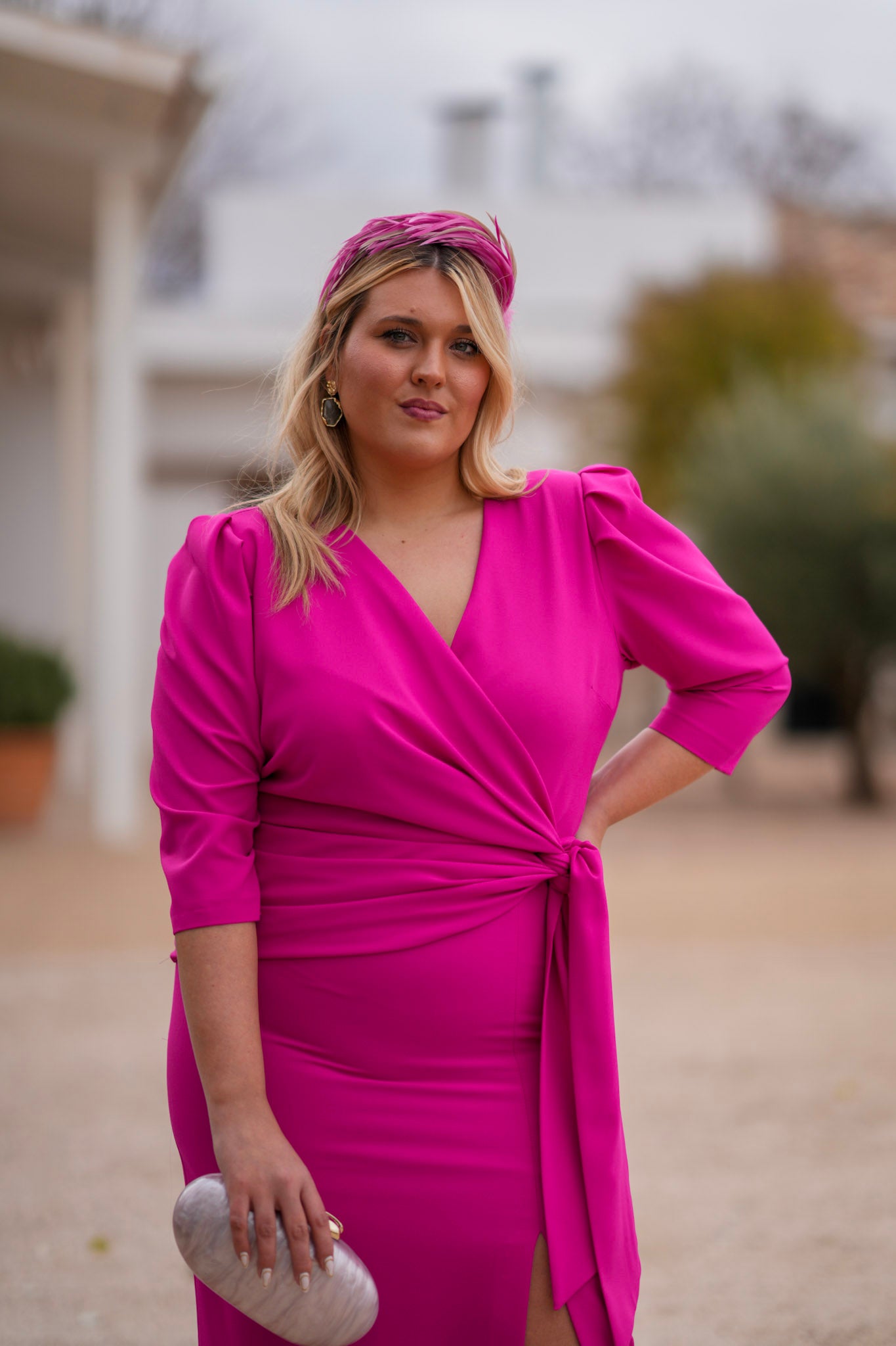 Vestido Alana Fucsia