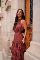 Vestido Margot Terracota