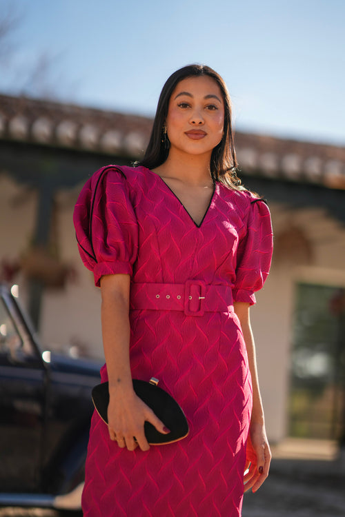 Vestido Catleya Fucsia
