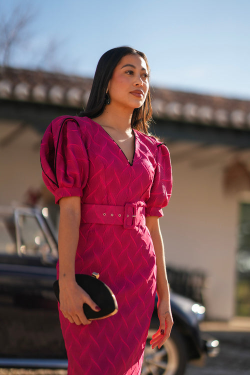 Vestido Catleya Fucsia
