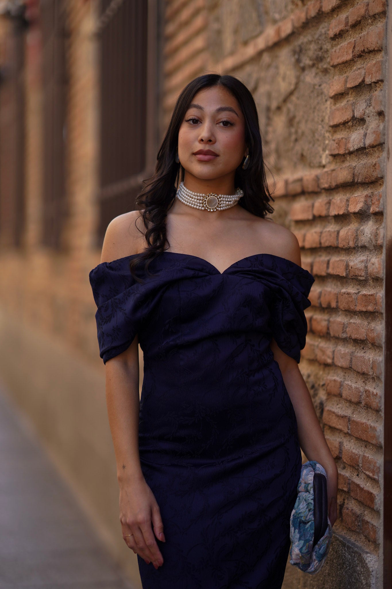 Vestido Arianna Brocado