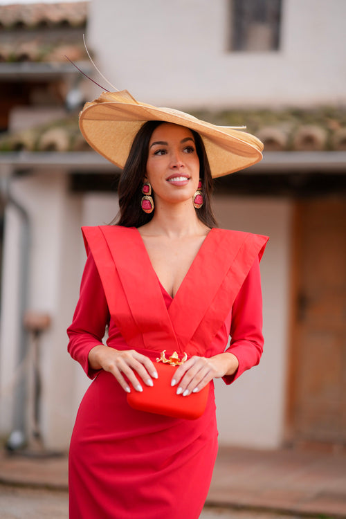 Vestido Melgar Rojo