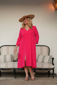 Vestido Savinna Fresa