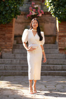 Vestido Lauren Beige