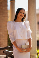 Conjunto Bette Vichy Blanco