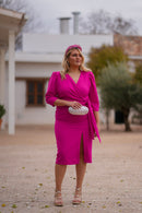 Vestido Alana Fucsia