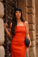 Vestido Diana Naranja