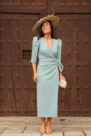 Vestido Andrea Verde Agua