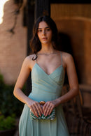 Vestido Marina Verde Agua