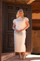 Vestido Penélope Crudo