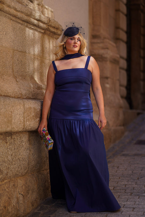 Vestido Eloise Azul Noche