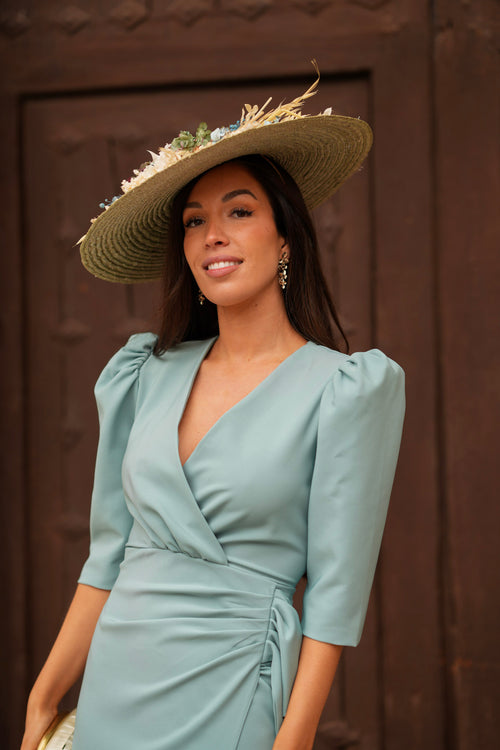 Vestido Andrea Verde Agua