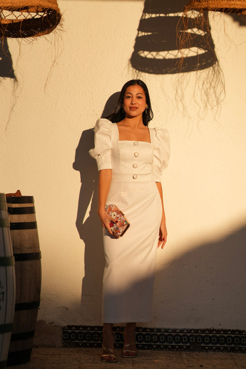 Vestido Micay Blanco