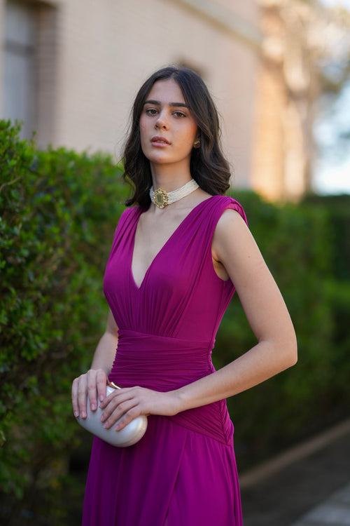 Vestido Jade Buganvilla