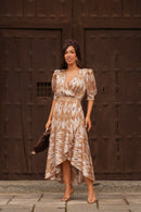 Vestido Otún Dorado