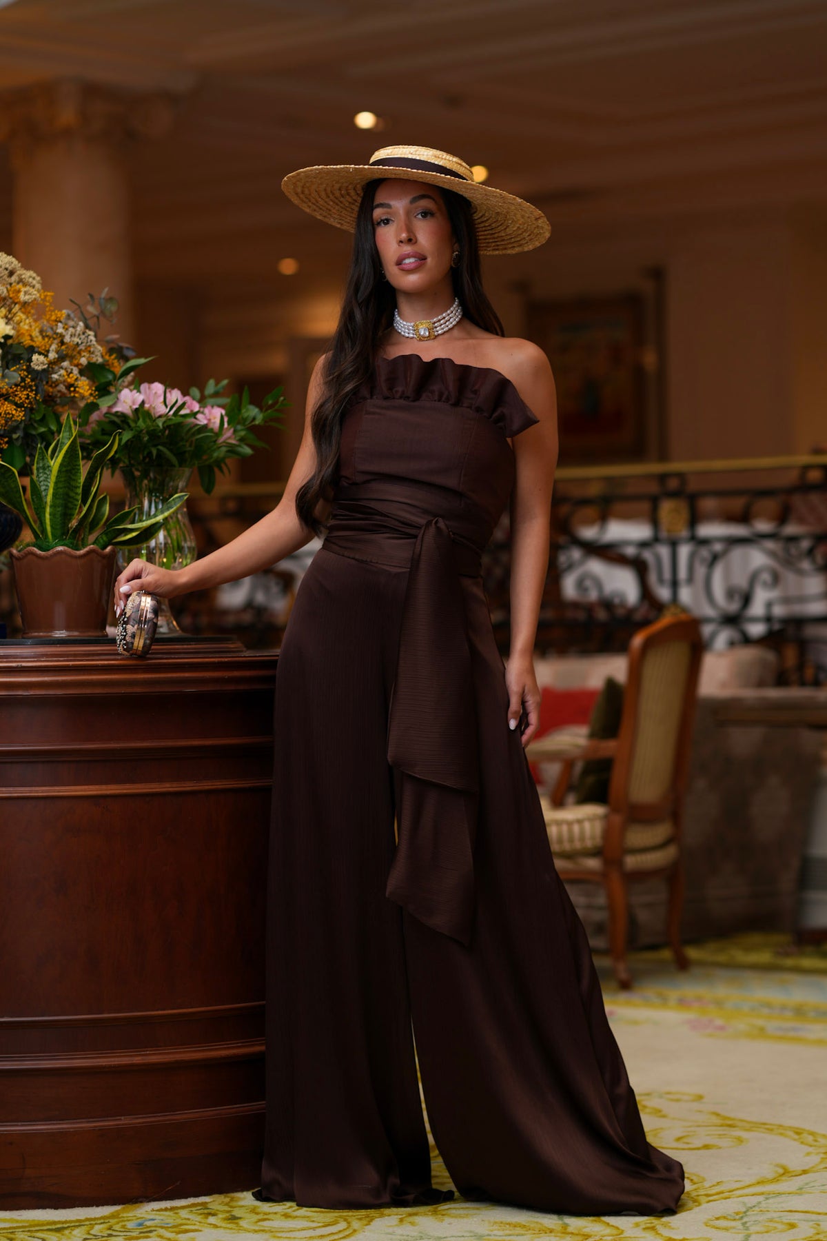 Conjunto Capri Castañuela