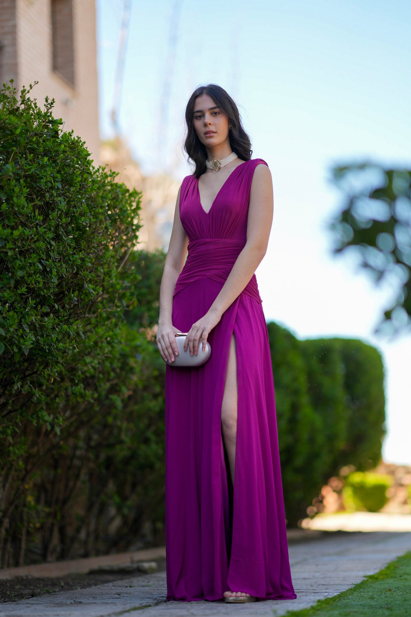 Vestido Jade Buganvilla