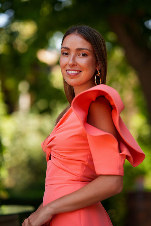 Vestido Alin Coral