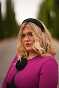 Diadema Dalia Negro