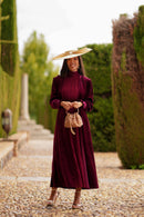 Kaftan Terciopelo Granate