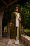 Kaftan Terciopelo Oliva
