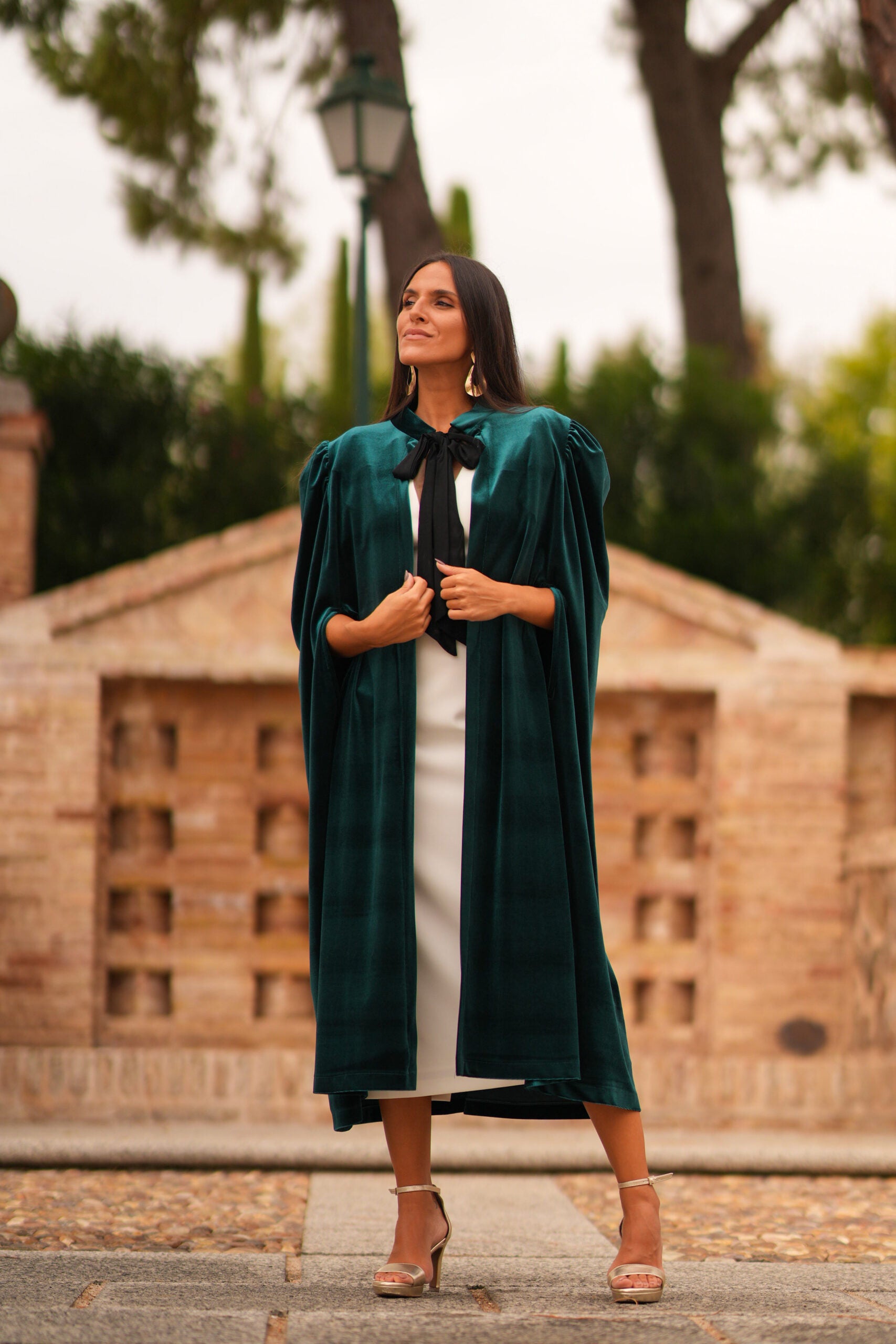 Capa Terciopelo Verde