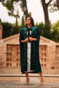 Capa Terciopelo Verde