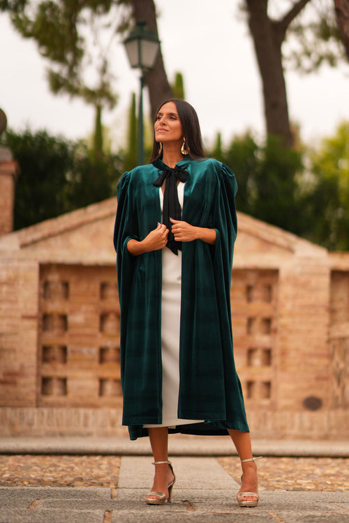 Capa Terciopelo Verde