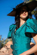 Vestido Dana Petróleo