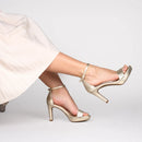 Sandalia Fiesta Platino