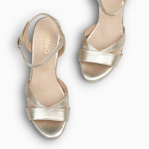 Sandalia Paris Platino