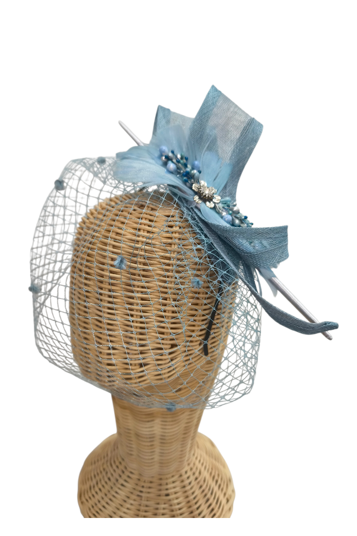 Tocado Fresa Celeste