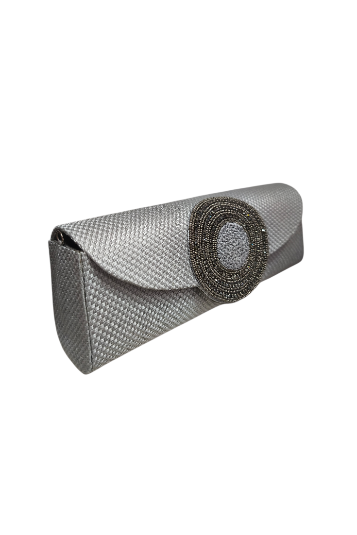Cartera Bruselas Plata