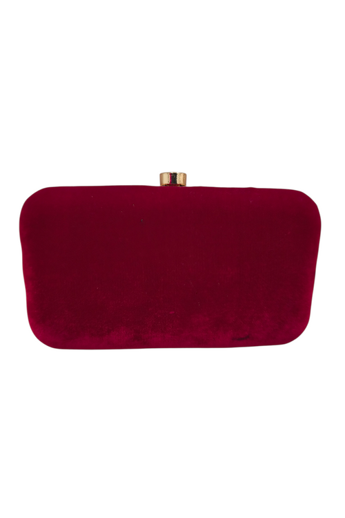 Clutch Granate y Perla